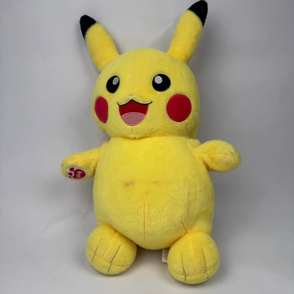 Build a Bear Pokemon Pikachu Plush Toy 17"